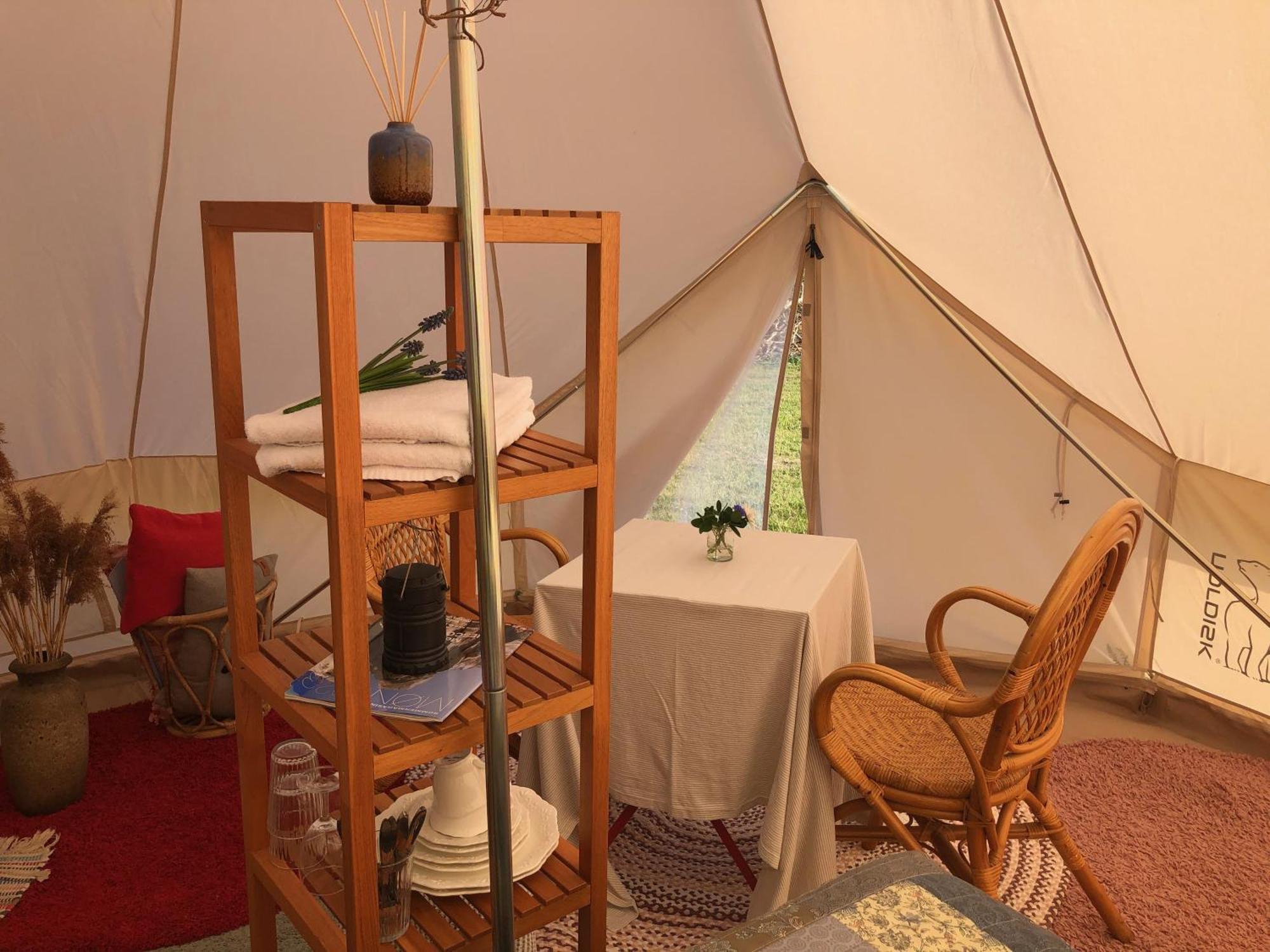 Helles Have Glamping Stege Exterior foto
